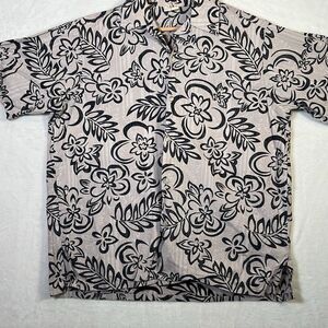 Vintage Hawaiian Go Barefoot short sleeve‎ Button up Shirt USA Made - Mens Large